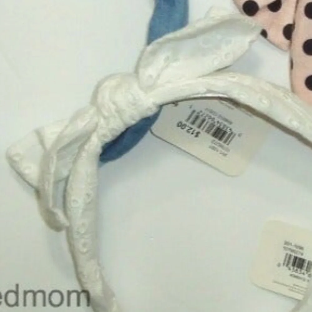 Headbands Bow Girls Hair Accessories Band Blue Pink Brown White Lot Hairband